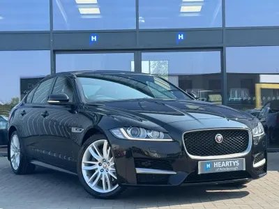 Used Jaguar XF R-Sport 180 HP (132 kW) 2018 Black Sedan