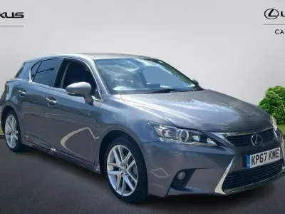 Used Lexus CT200h 134 HP (98 kW) 2017 Grey Hatchback