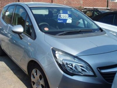 Used Vauxhall Meriva S 136 HP (100 kW) 2014 Silver MPV