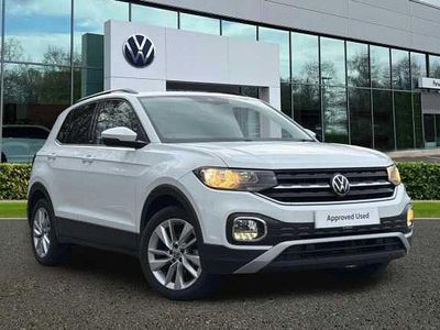 White Used 2021 VW T-Cross Active SUV | £15,791 (Fair price)