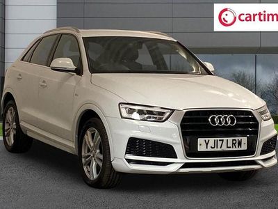 Begagnad Audi Q3 S-Line 150 HK (110 kW) 2017 Vit SUV