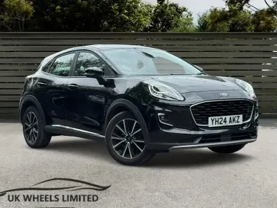 Second-hand Ford Puma Titanium 2024 Negru SUV