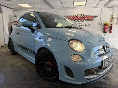 Used Abarth 595 Turismo 160 HP (117 kW) 2016 Blue Hatchback