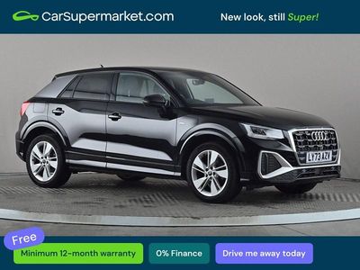 Begagnad Audi Q2 S-Line 2023 Svart SUV