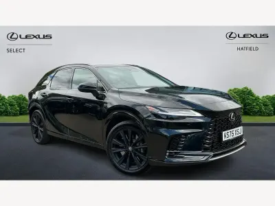 Used Lexus RX500h Sport Line 371 HP (272 kW) 2025 Black SUV
