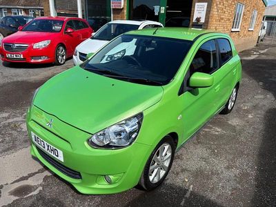 Green Used 2013 Mitsubishi Mirage Hatchback | £2,995 (Fair price)