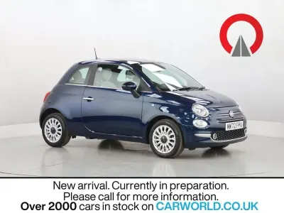 Used Fiat 500 Dolcevita 70 HP (51 kW) 2022 Blue Hatchback