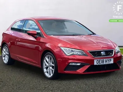 Used Seat Leon FR 125 HP (91 kW) 2018 Red Coupe