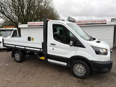 Used Ford Transit 130 HP (95 kW) 2022 White Cabriolet