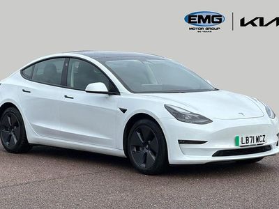 Used Tesla Model 3 Long Range AWD 366 kW (498 HP) 2021 White Sedan