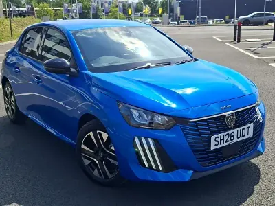 New Peugeot 208 Allure Turbo 101 HP (74 kW) 2026 Blue Hatchback