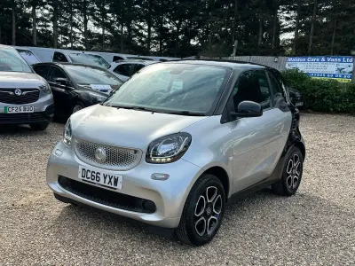 Used Smart ForTwo Coupé Premium 71 HP (52 kW) 2017 Silver Coupe