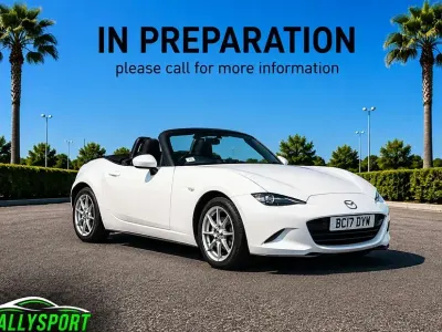 Used Mazda MX5 131 HP (96 kW) 2017 White Cabriolet