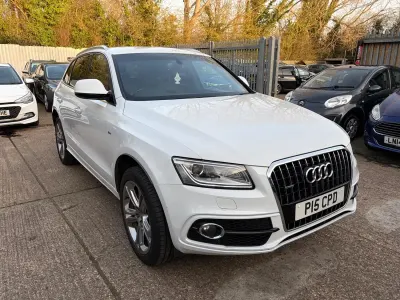 Used Audi Q5 S-line plus 2015 White SUV