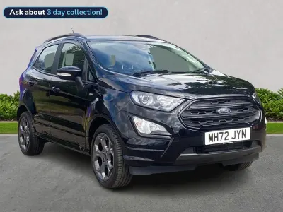 Used Ford Ecosport ST-Line 125 HP (91 kW) 2023 Black SUV