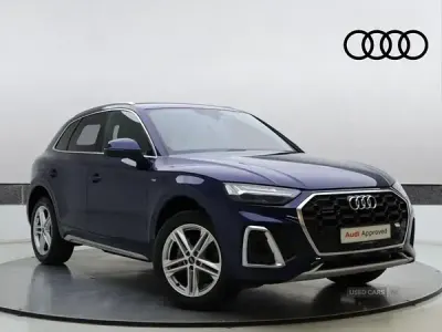 Used Audi Q5 S-Line 245 HP (180 kW) 2023 Blue SUV