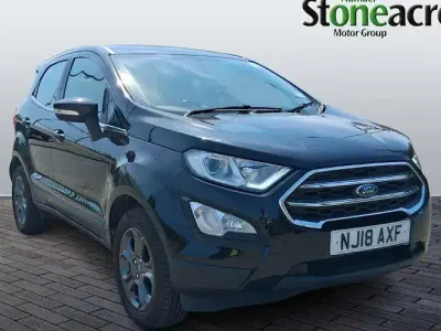 Used Ford Ecosport Zetec 125 HP (91 kW) 2019 Black SUV