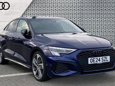 Used Audi A3 Black Edition 150 HP (110 kW) 2024 Blue