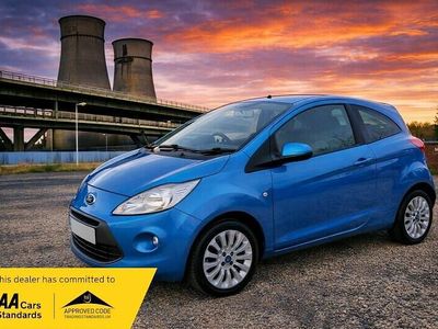 Used Ford Ka Zetec 69 HP (50 kW) 2012 Blue Hatchback