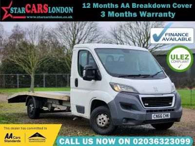 Used Peugeot Boxer 130 HP (95 kW) 2016 White Van