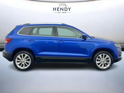 Used Skoda Karoq SE L 150 HP (110 kW) 2020 Blue SUV