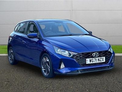 Blue Used 2021 Hyundai i20 Hatchback | £11,999 (Fair price)