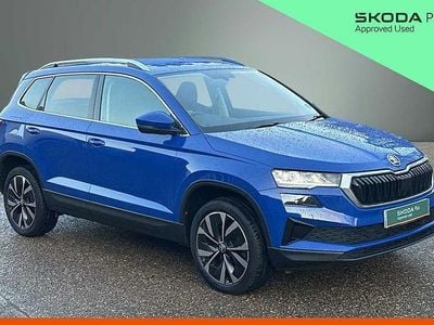 Used Skoda Karoq SE L 85 HP (62 kW) 2022 Energy blue SUV