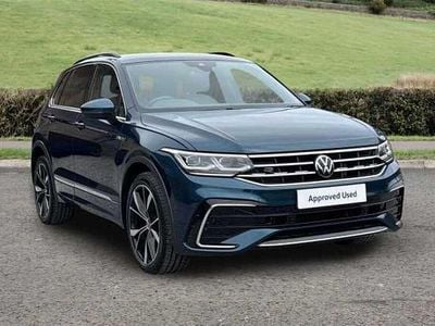 Used VW Tiguan R-line 150 HP (110 kW) 2023 Blue SUV