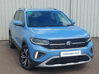 Used VW T-Cross Style 115 HP (84 kW) 2024 Blue SUV
