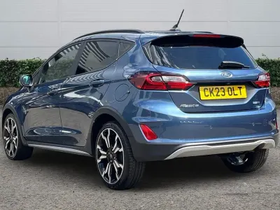 Used Ford Fiesta Active X 2023 Blue Hatchback