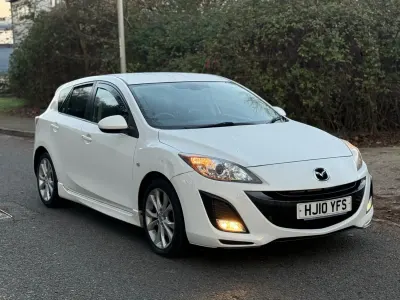 Usado Mazda 3 Inclusive 185 CV (136 kW) 2010 Blanco Utilitario