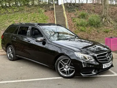 Used Mercedes E350 Premium 256 HP (188 kW) 2016 Black Estate