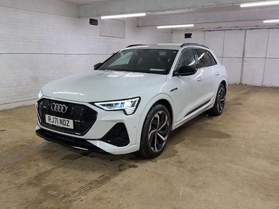 Used Audi e-tron Black Edition 300 kW (408 HP) 2022 White SUV