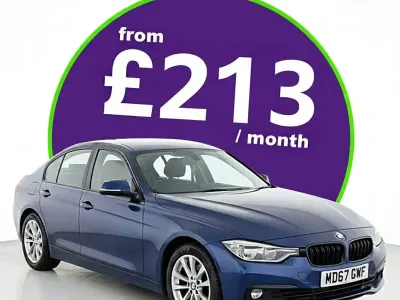 Used BMW 320 Impressive 2018 Blue Sedan