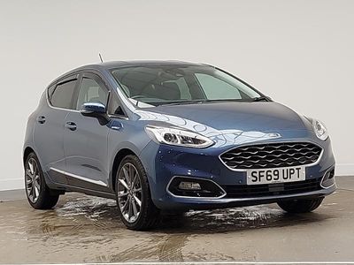 Used Ford Fiesta Vignale 125 HP (91 kW) 2020 Blue Hatchback