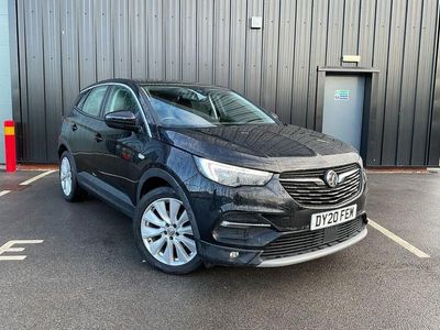 Used Vauxhall Grandland X Elite 130 HP (95 kW) 2020 Black SUV