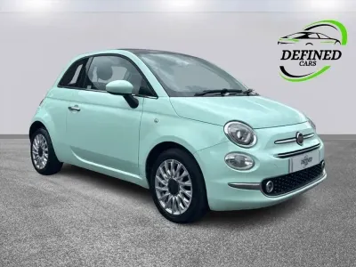 Used Fiat 500 Lounge 69 HP (50 kW) 2018 Green Hatchback