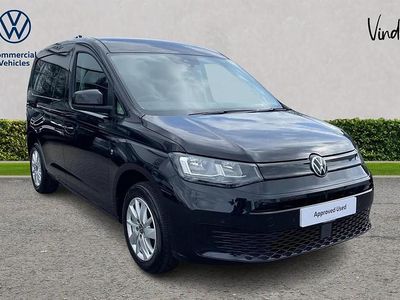 Used VW Caddy Pro 101 HP (74 kW) 2023 Black MPV