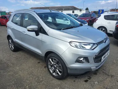Used Ford Ecosport Titanium 95 HP (69 kW) 2016 Silver SUV