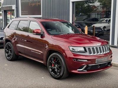 Red Used 2017 Jeep Grand Cherokee SRT SUV | £34,565 (Expensive)
