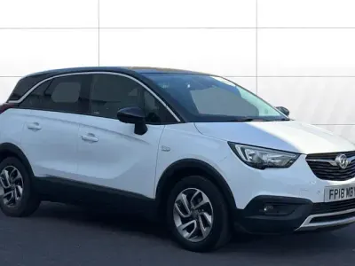 Second-hand Vauxhall Crossland X 82 CP (60 kW) 2018 Alb SUV