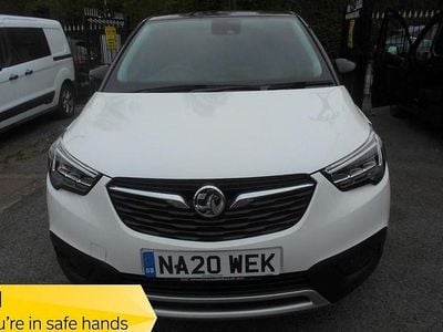 Used Vauxhall Crossland X 83 HP (61 kW) 2020 White SUV
