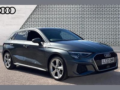 Used Audi A3 S-Line 110 HP (80 kW) 2023 Grey Sedan