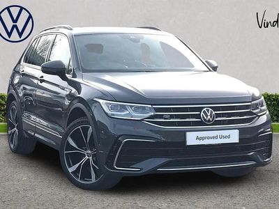 Used VW Tiguan R-line 150 HP (110 kW) 2021 Grey SUV