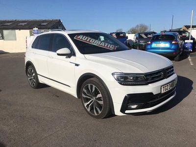 Used VW Tiguan R-line 190 HP (139 kW) 2018 White SUV