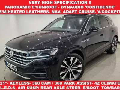Used VW Touareg R-line 2019 Black SUV