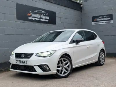 Usado Seat Ibiza FR 115 HP (84 kW) 2019 Branco Citadino