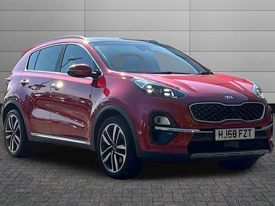 Used Kia Sportage 174 HP (127 kW) 2018 Red SUV
