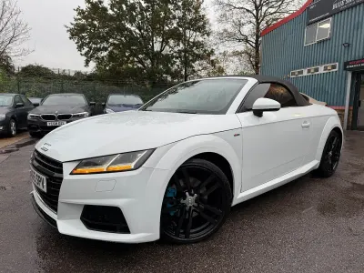 Used Audi TT Roadster S-Line 2015 White Cabriolet