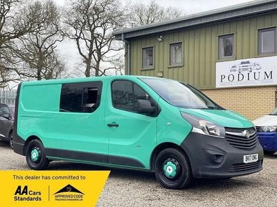 Used Vauxhall Vivaro 2017 Green